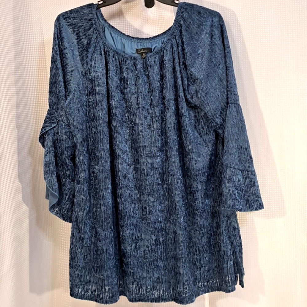 Caleooa Lined Tunic Top Sz 3X
